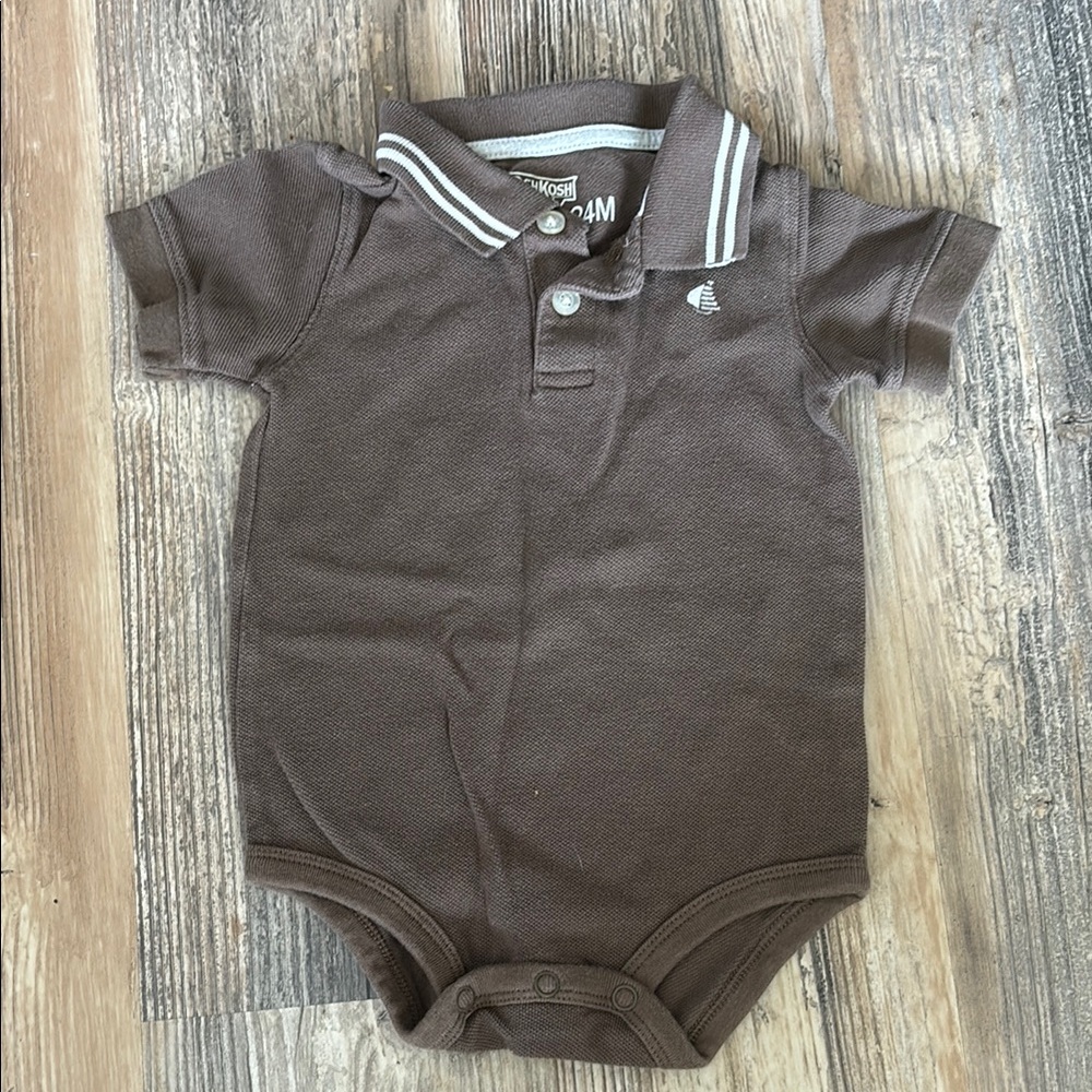 Oshkosh Brown Kids One Piece